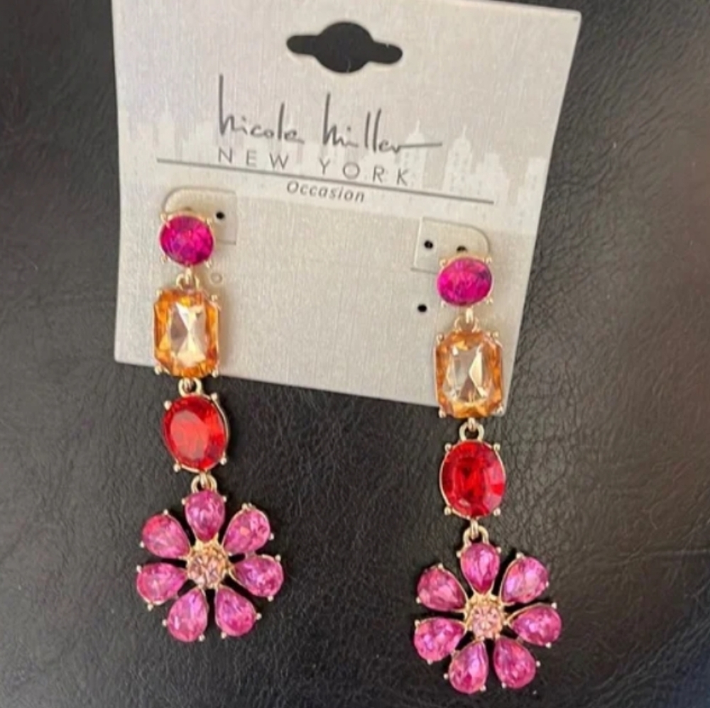 Nicole Miller Dangling Earrings - Picture 4 of 4